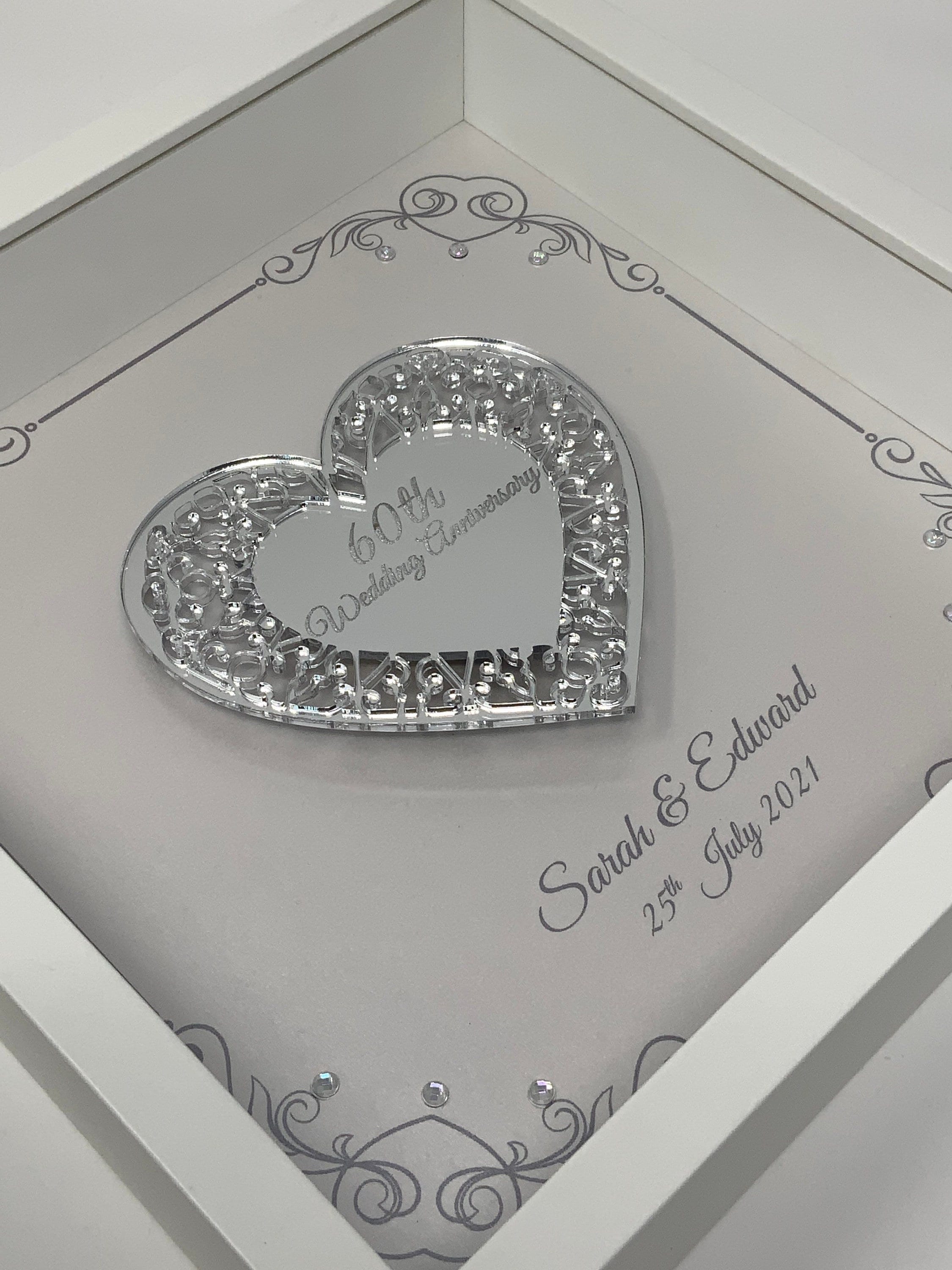 Foto Di Cristallo 3D Personalizzata Con Base Luminosa A LED In Legno, Incisione Laser, Regalo Per Matrimonio E Anniversario