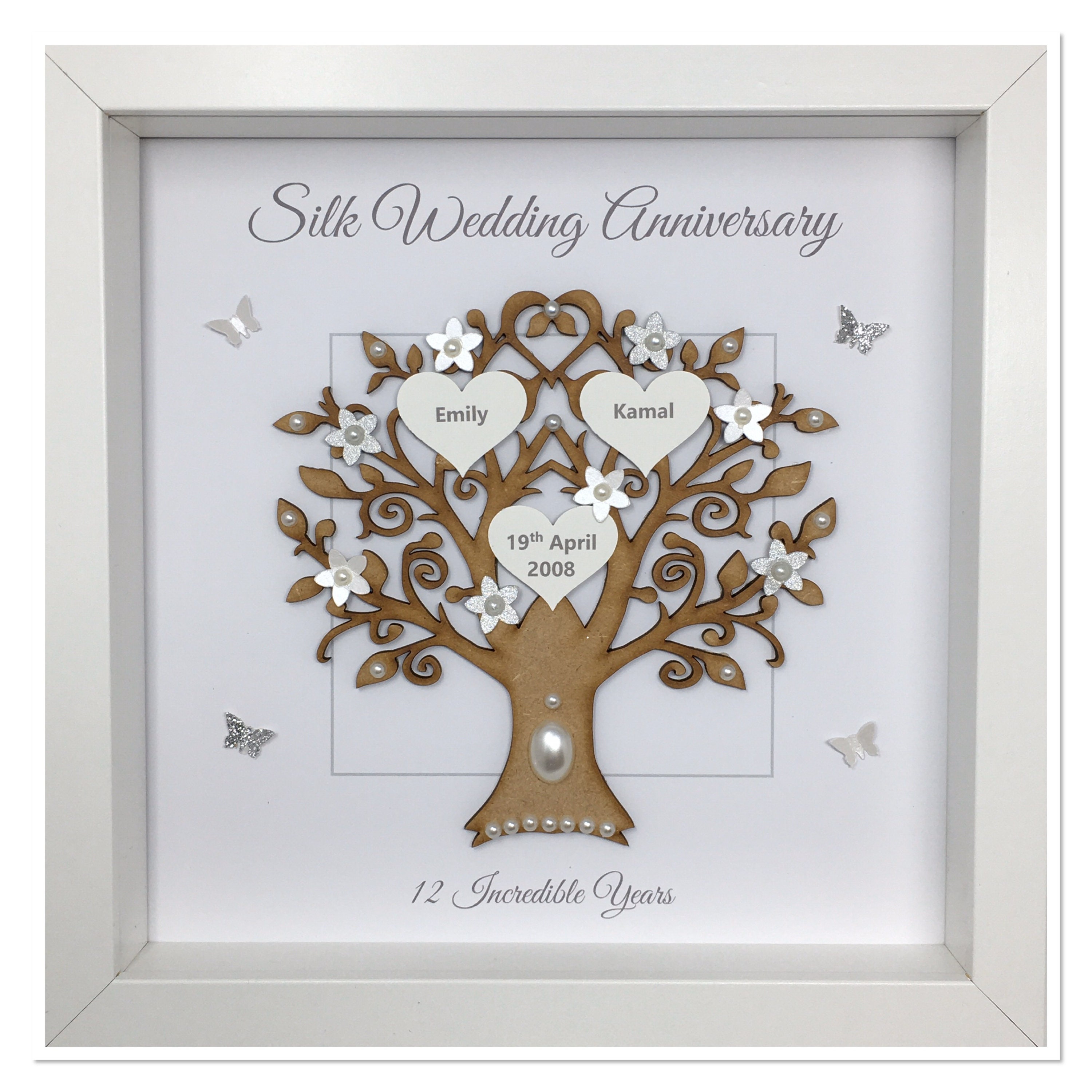 12th 12 Years Silk Wedding Anniversary Married Couple Husband Etsy 12th 12 Years Silk Wedding Anniversary Married Couple Husband Etsy