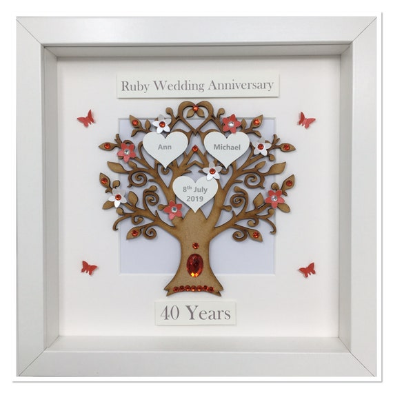 ruby anniversary gifts for husband