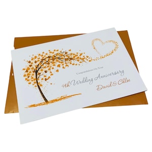 9th Anniversary Card - Pottery 9 Year Ninth Wedding Anniversary  Greeting Card Gift Wife Husband Couple Friends - SH 9