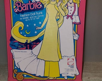 barbie fashion doll trunk 1977