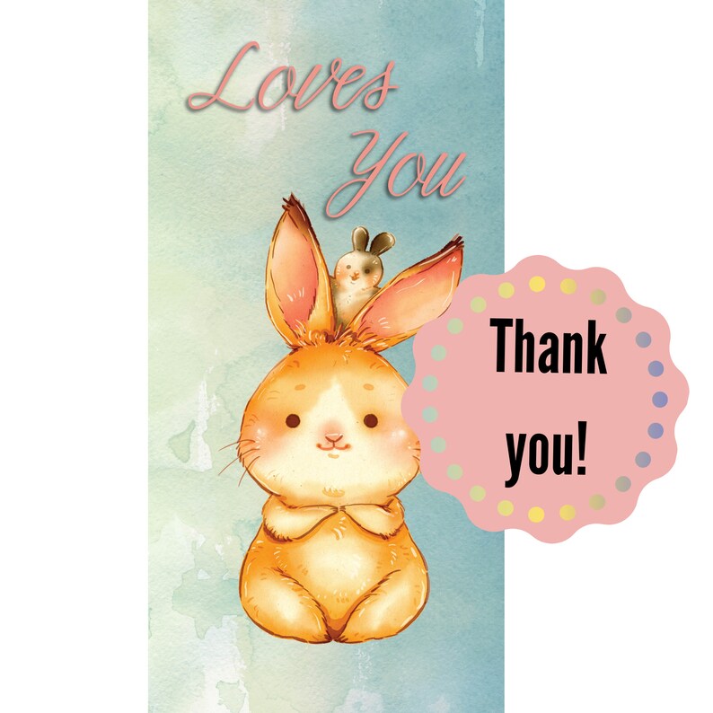 Easter Bunny Box Flaps College or Military Care Package PRINTABLE