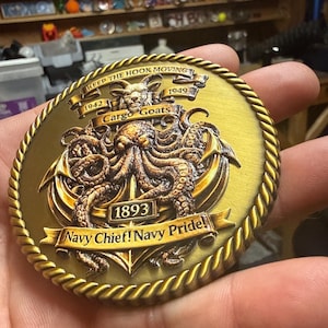 Navy challenge coin - Etsy 日本
