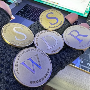 Custom 1.75in round challenge coin