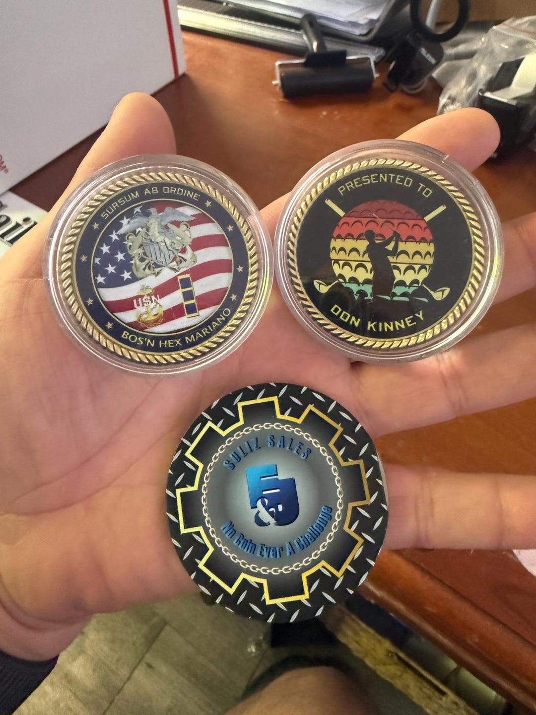 Custom 2 Inch Challenge Coin | Full Color UV Printed Both Sides ...