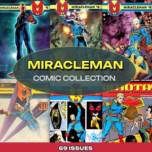 Miracleman Comics Digitale Sammlung (1961–2016) | Klassische Comics, Romane, Zeitschriften (CBR/CBZ) | Sofortiger Comic Download