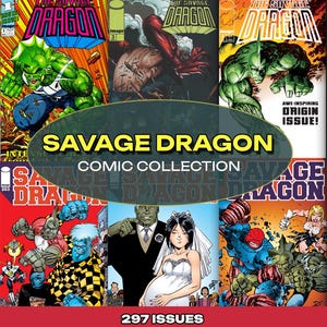 Savage Dragon Comic Books Collection (1992–2020) – Full Digital Issues, Novels + TPB – Image Comics Download Archive - Instant Download