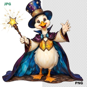 Paquete de 18 imágenes prediseñadas de gansos divertidos y adorables, pájaros de dibujos animados modernos y extravagantes, arte de gansos divertidos, gráficos digitales divertidos, descarga instantánea para manualidades.