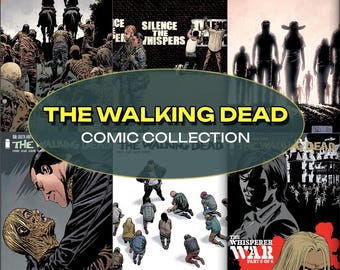 The Walking Dead Comic Books 193 numery + TPB Vol. 1–32 | Pełne pobieranie cyfrowe | Kolekcja powieści graficznych + dodatki + natychmiastowe pobieranie