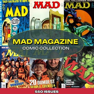 Mad Magazine Books - Etsy