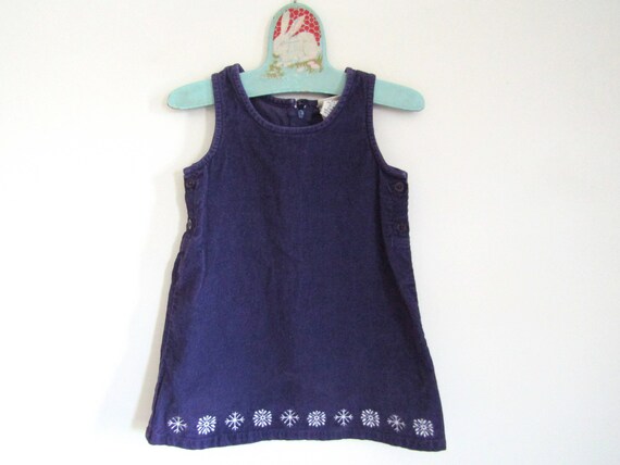 snowflake jumper dress