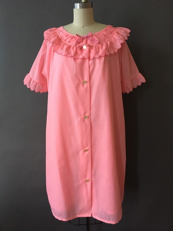 60s Bubblegum Matching Set - 1960s Vintage Nightd… - image 2