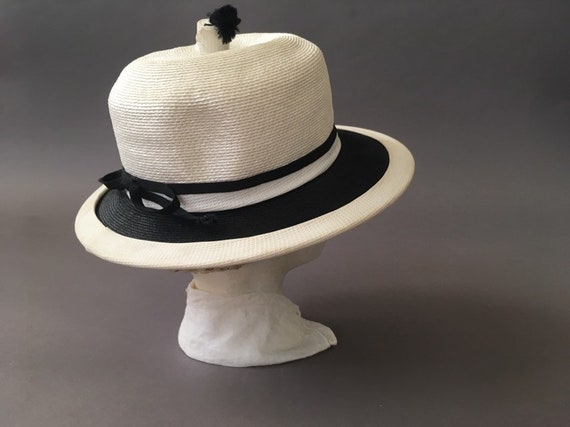 50s 60s Night and Day Hat - 1950s 1960s Vintage B… - image 5