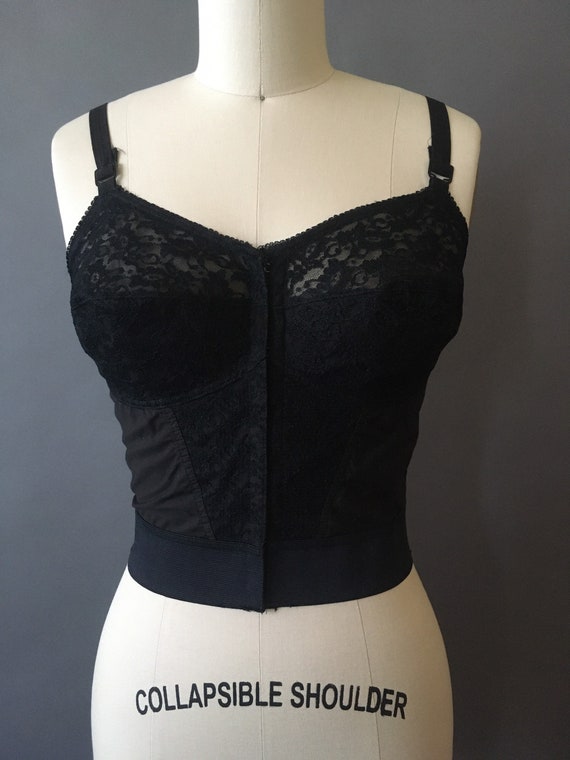 60s A Glimpse Bra Corset - 1960s Vintage Milady B… - image 2