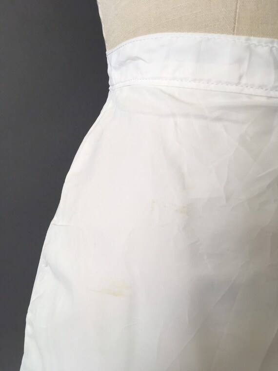 60s Snowhite Underskirt - 1960s Vintage White Und… - image 9