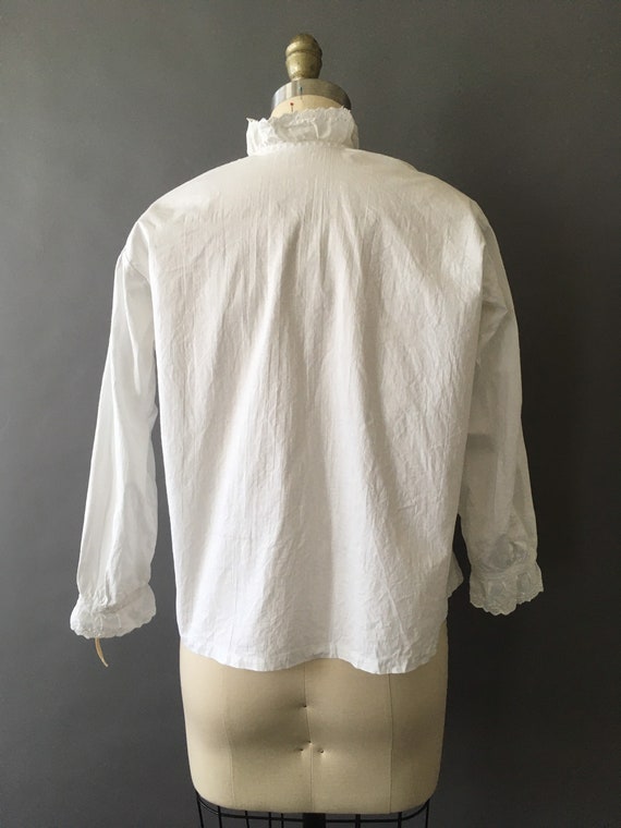 1900s La Dulce Shirt - Early 1900s Antique Vintage Cr… - Gem