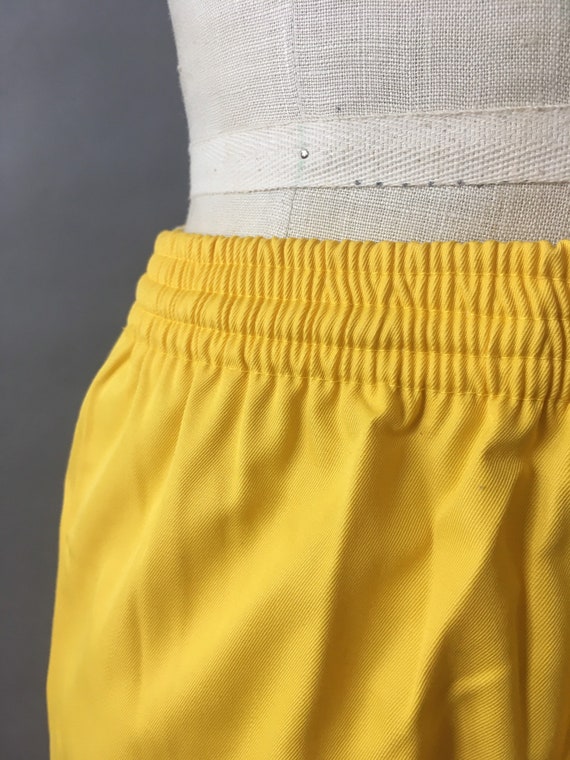 80s 90s Sunshine Pants - 1980s 1990s Bright Yello… - image 7