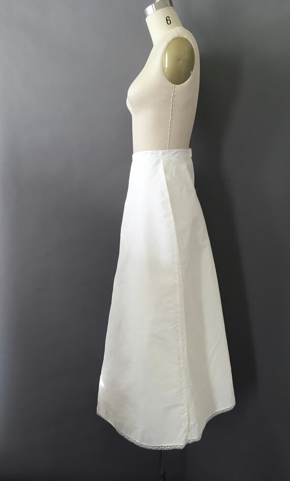60s Snowhite Underskirt - 1960s Vintage White Und… - image 6