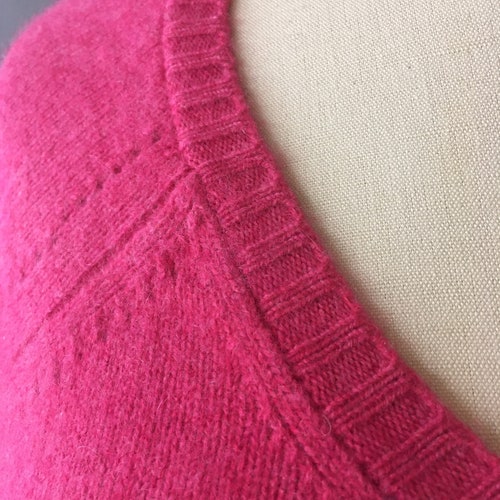 90s Sweet Lilly Cashmere Sweater - 1990s Vintage Bright Pink 100 Cashmere Sweater by shops Lilly Pulitzer - Designer Cashmere Pink Long Sleeve Top