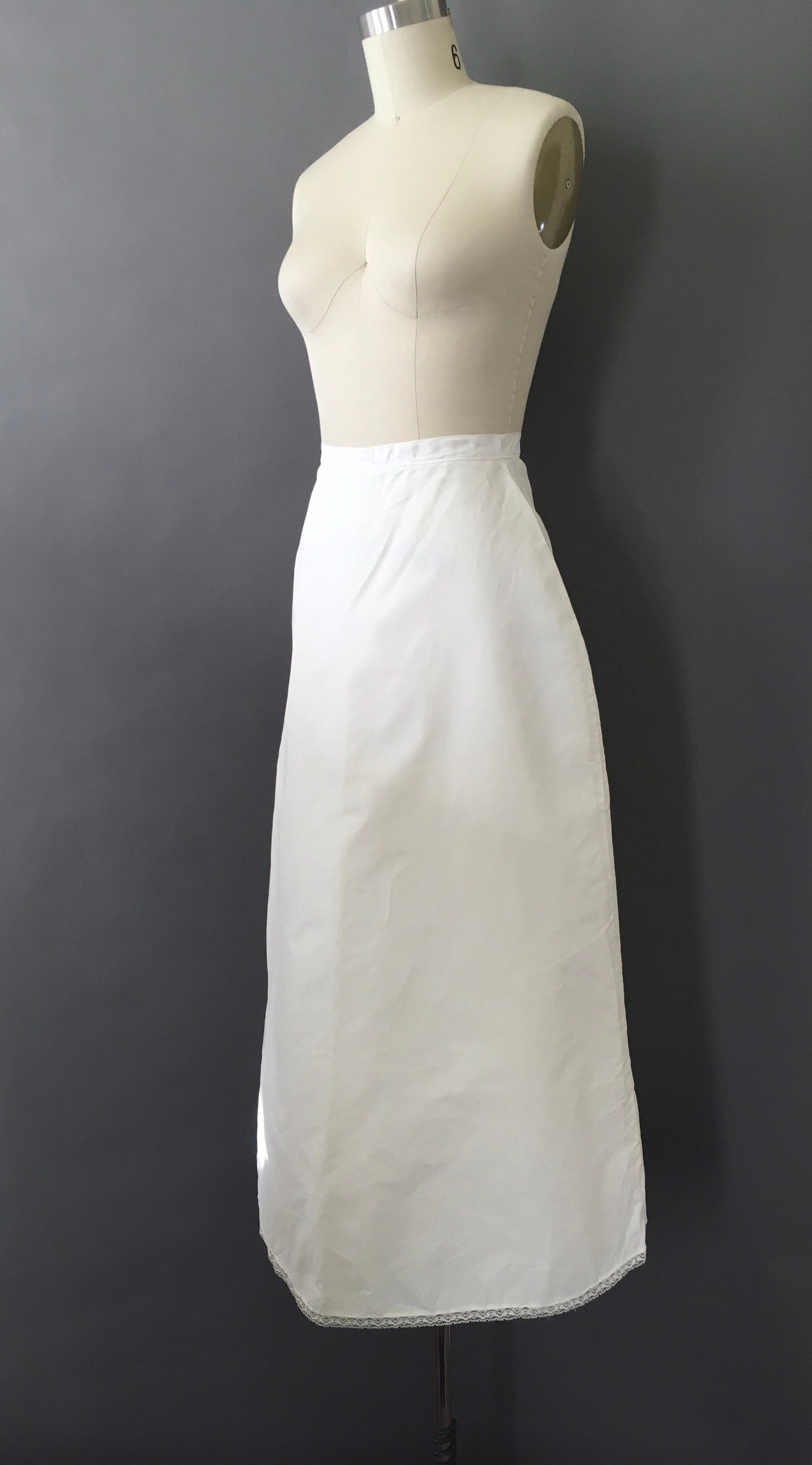 60s Snowhite Underskirt 1960s Vintage White Underskirt - Etsy