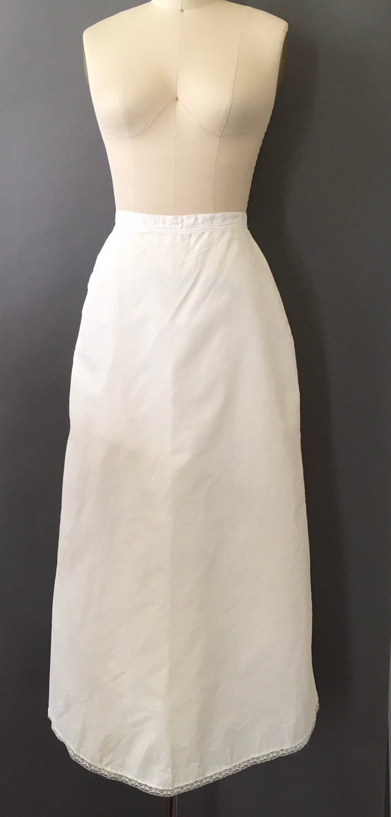 60s Snowhite Underskirt - 1960s Vintage White Und… - image 2