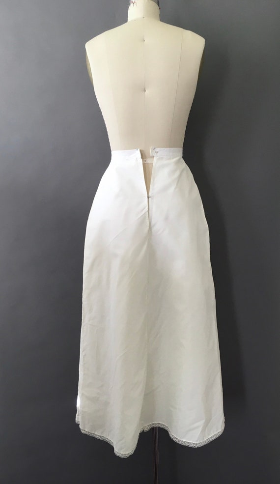 60s Snowhite Underskirt - 1960s Vintage White Und… - image 7