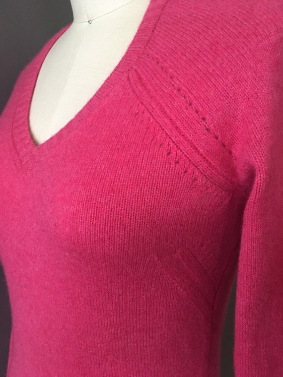 90s Sweet Lilly Cashmere Sweater - 1990s Vintage … - image 7