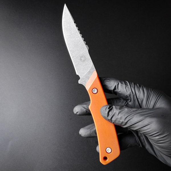 Fixed blade knife "SENTINEL" II/MMXXIV bushcraft, camping, hunting knife