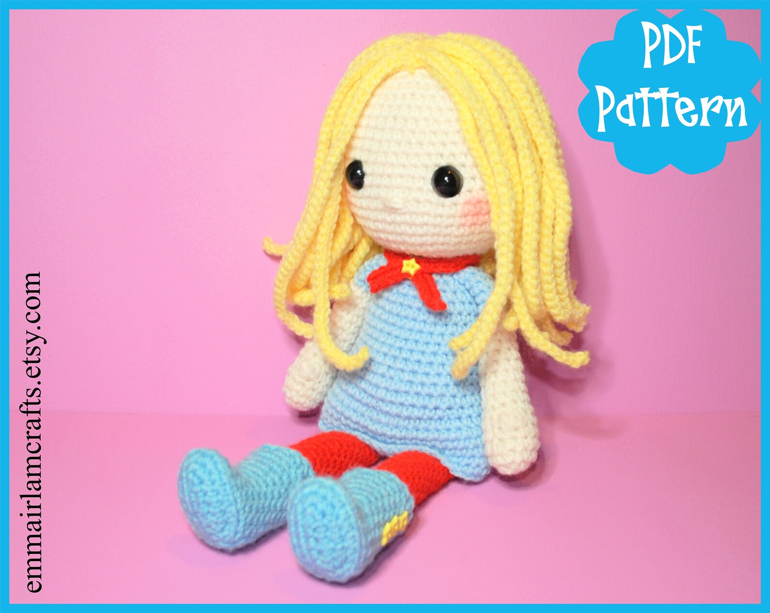 PDF Sally, Doll Crochet Pattern, Doll Amigurumi, Amigurumi Pattern, Doll Plush, Crochet Doll ...