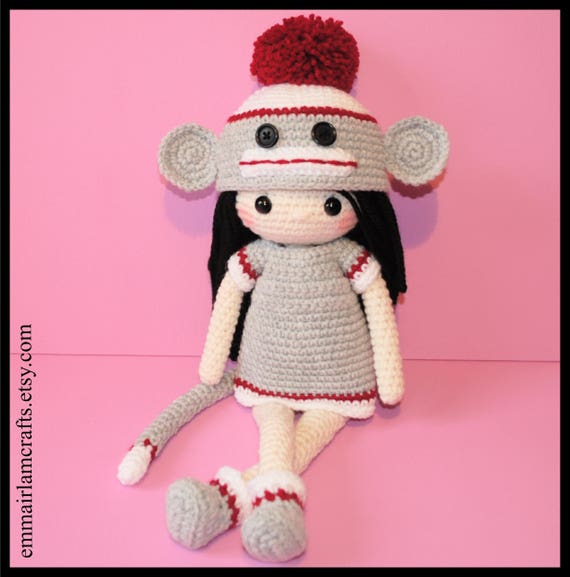 Vintage Sock Doll Pattern ~ Adorable ANGEL Doll