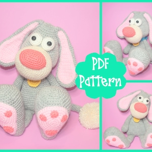 Dog Crochet Pattern, Dog Amigurumi, Amigurumi Pattern, Dog Plush, Dog Plushie, Dog Toy, Crochet Toy, Cute Dog, Big Dog, Crochet Dog, PDF,