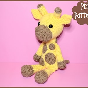 Giraffe Crochet Pattern, Giraffe Amigurumi, Amigurumi Pattern, Giraffe Plush, Giraffe Plushie, Giraffe Toy, Crochet Toy,
