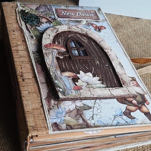 Romantic handmade lapbook junk journal