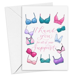 Tarjeta de agradecimiento por su apoyo - Tarjeta de agradecimiento por su apoyo - Tarjeta del Día de Galentine