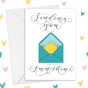Enviándote tarjeta de sol