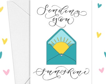 Sending you sunshine card