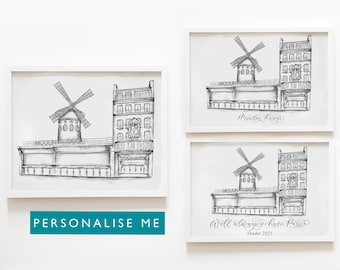 Personalised Moulin Rouge print