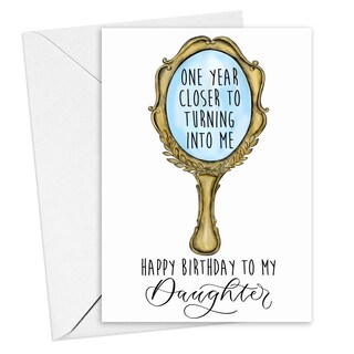 Biglietto Di Compleanno Per Lei 'We're A Really Small Gang' (inglese), A5, Con Busta, Carta FSC