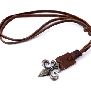 Herren Leder Halskette // Leder Halskette für Männer // Boho Halskette // Jungs Halskette // Halskette für Jungs // Halskette Leder / Jungen Halskette