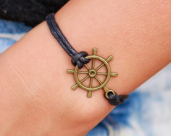 Nautical Bracelet // Sailor Bracelet // Minimalist Bracelet // Knot Bracelet // Dainty Bracelet // String Bracelet // Rope Bracelet