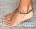 Turquoise Anklet // Turquoise Ankle Bracelet // Anklets For Women // Women Anklet // Indian Anklet // Beach Anklet // Hippie Anklet 