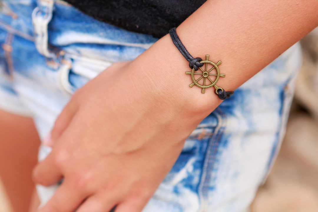 Nautical Bracelet // Sailor Bracelet // Minimalist Bracelet // Etsy