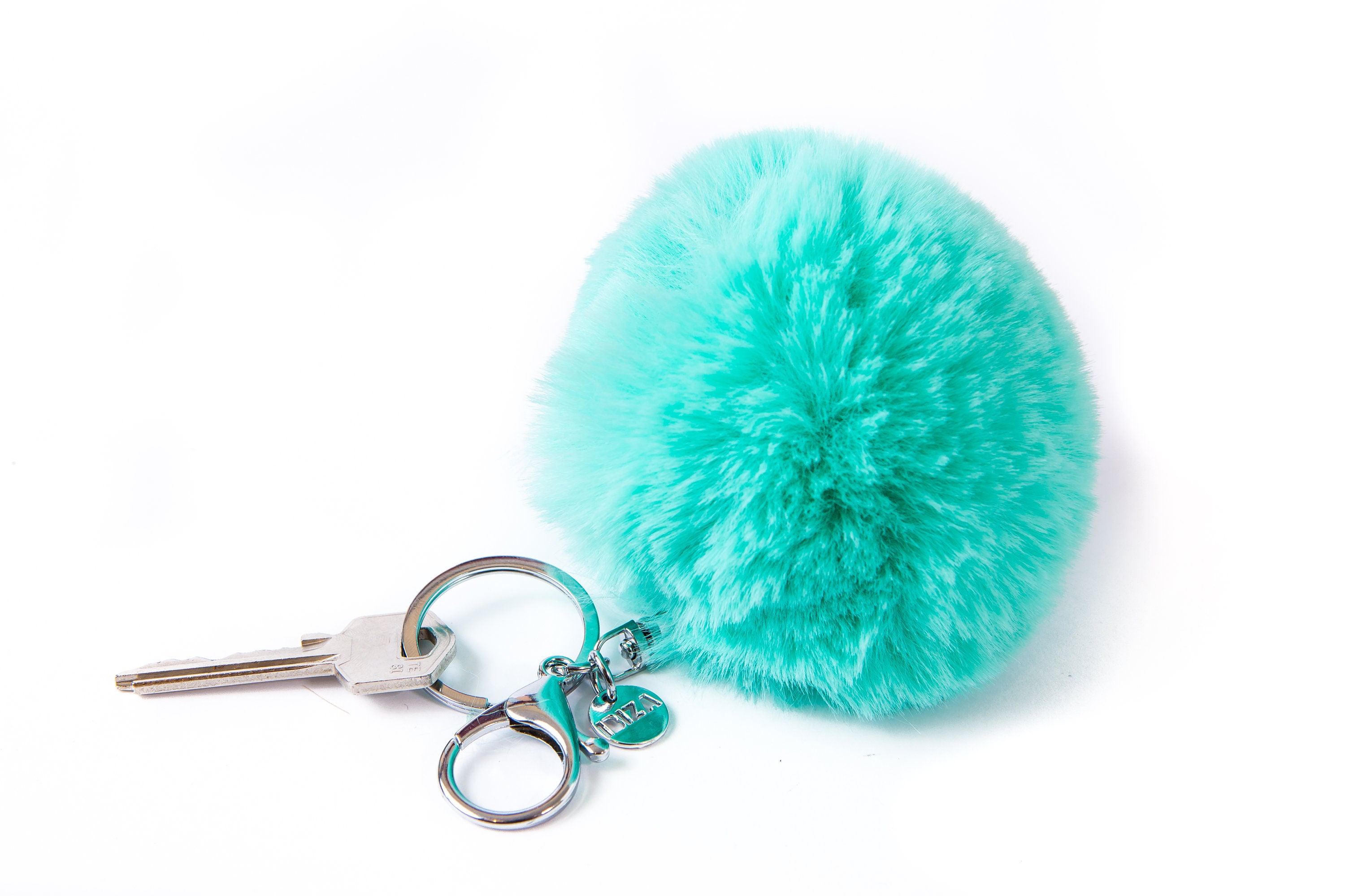 Key Chain Pom Pom / Bag Charm Pom Pom Keychain / Fur Keychain Etsy