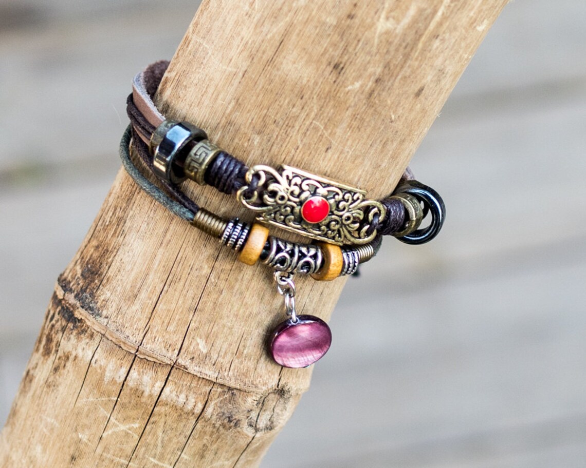 Womens Boho Bracelet // Hippie Jewelry for Women // Womens Etsy