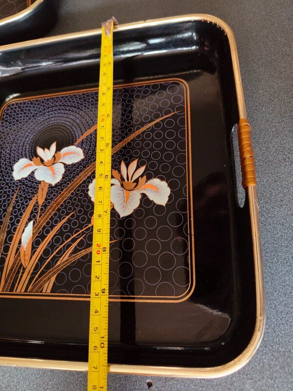 Japanese Vintage Serving Nestling Trays Etsy