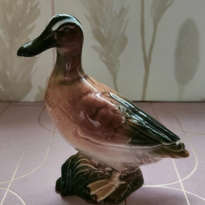 Porcelain vintage cama Valencia Mallard duck