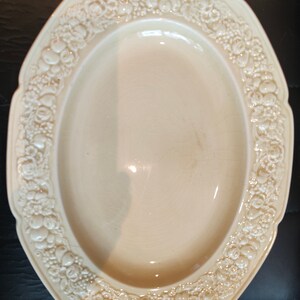 vintage crown Ducal oval meat platter English