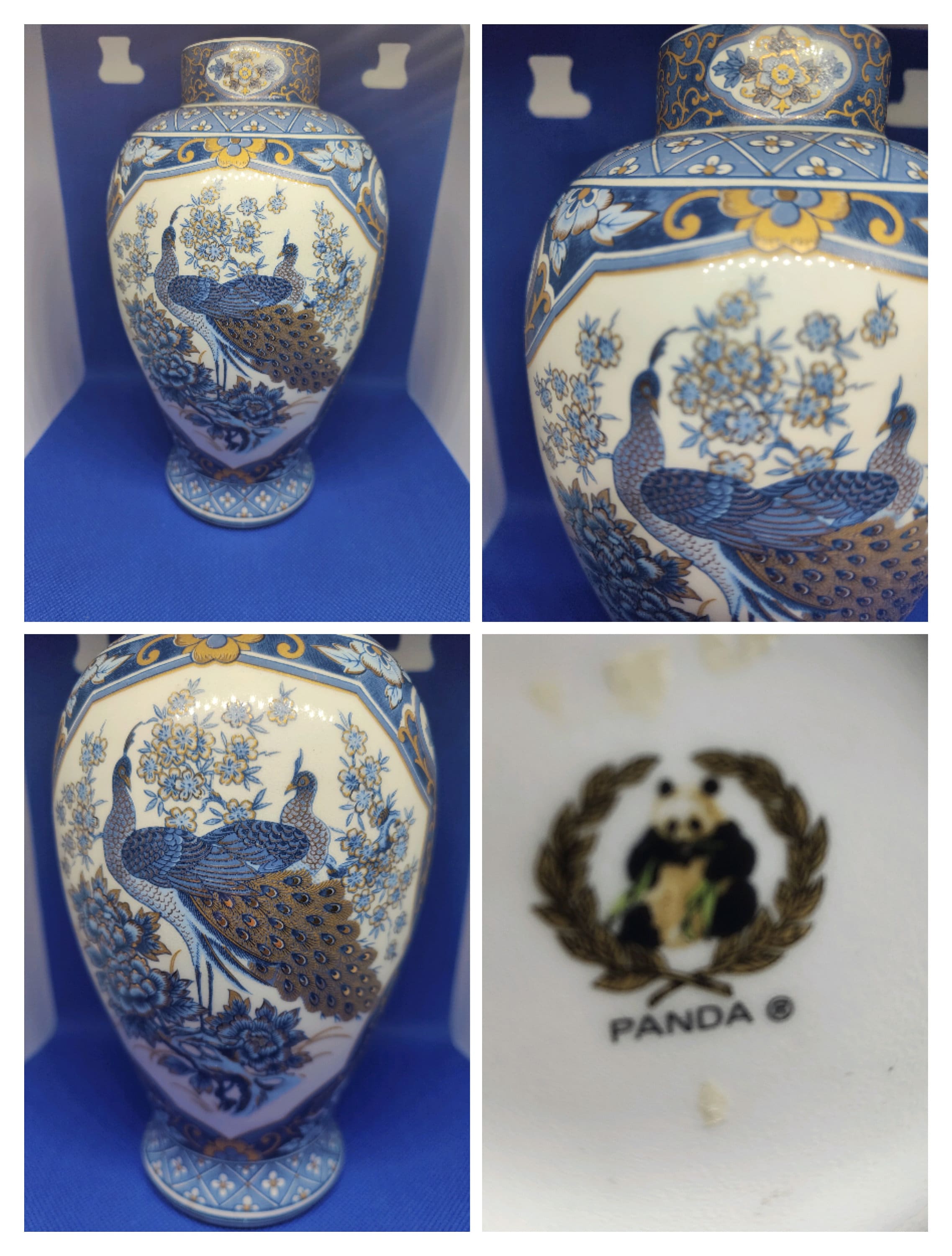 Chinese peacock vase - Etsy 日本