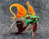 Glass Fish Figurine Fish Sculpture Fish Figure Glass Figurine Glass Figure Animal Sculpture Figurine Handmade Sea Fish Glass Murano(k20)