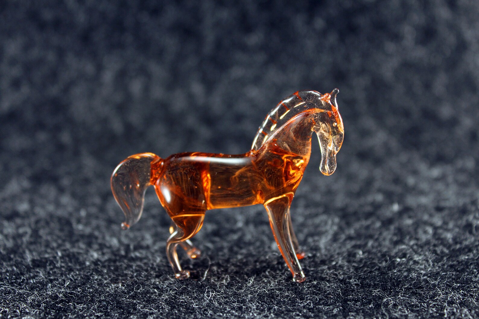 Glass Horse Art Glass Home Decor Glass Horse Fused Glass Horse Etsy